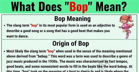 bop slang